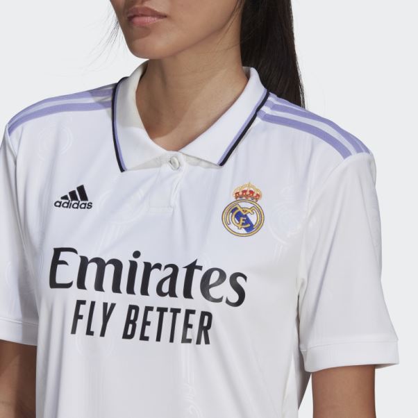 Maillot Domicile Real Madrid 22/23 Adidas Blanc