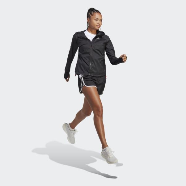 Veste De Course Rapide Adidas Noir
