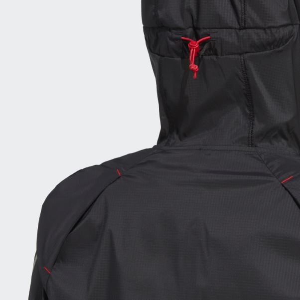 Veste De Course Rapide Adidas Noir