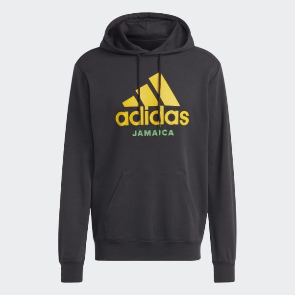 Sweat à Capuche Adidas Jamaica Adn Noir