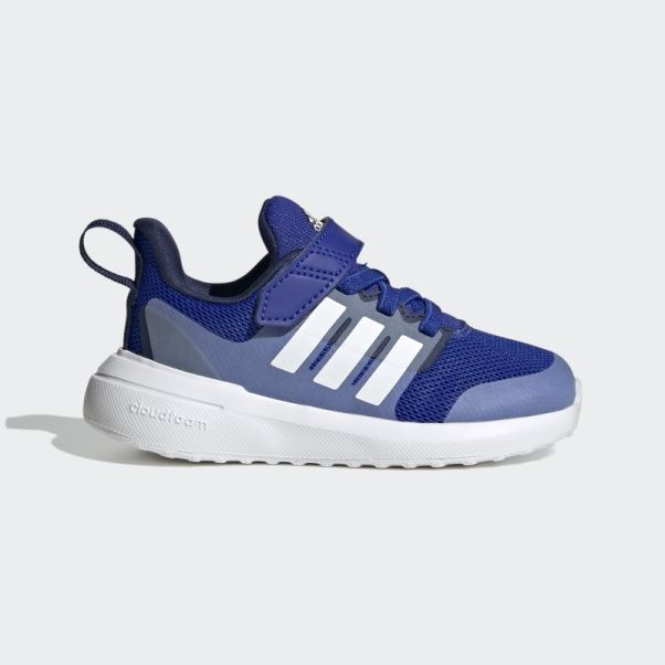 Chaussures Fortarun 2.0 Cloudfoam Elastic Lace Top Strap Bleu Adidas