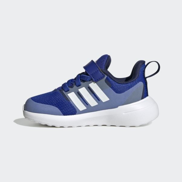 Chaussures Fortarun 2.0 Cloudfoam Elastic Lace Top Strap Bleu Adidas