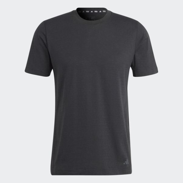 T-shirt D'entraînement De Yoga élégant Adidas Noir