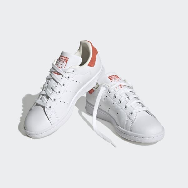 Chaussures Adidas Stan Smith Rouge élégantes