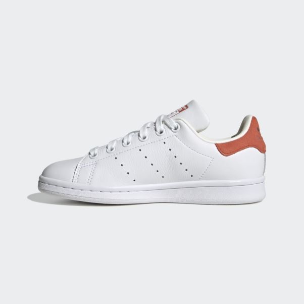 Chaussures Adidas Stan Smith Rouge élégantes