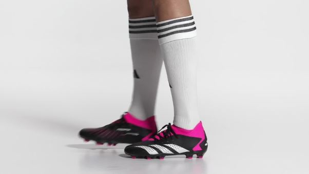 Predator Precision.3 Chaussures De Sol Ferme Adidas Noir