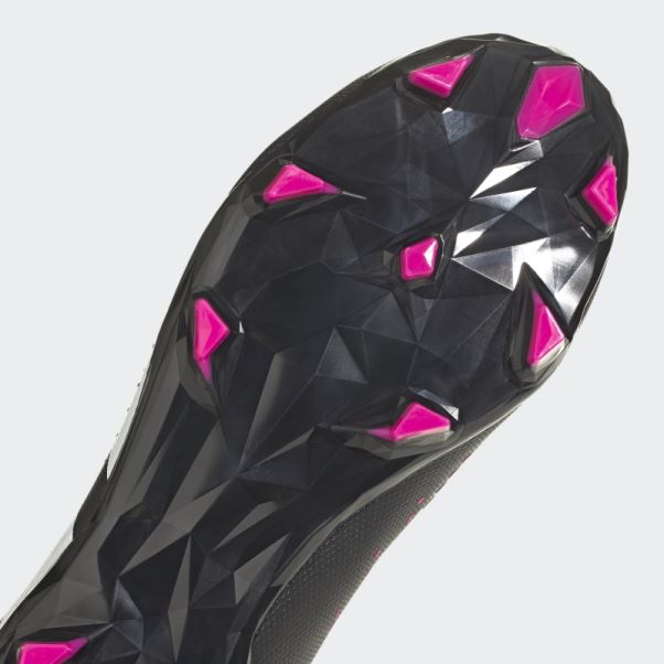 Predator Precision.3 Chaussures De Sol Ferme Adidas Noir