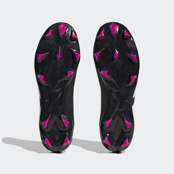 Predator Precision.3 Chaussures De Sol Ferme Adidas Noir