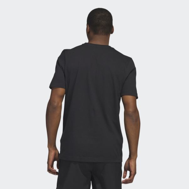 Tee Shirt Meneur De Jeu Blackhawks Adidas Noir