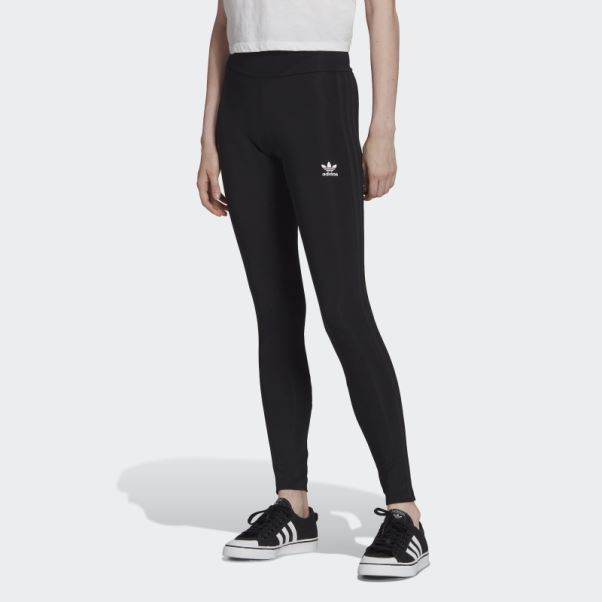 Collants Adicolor Classics Tonal 3 Bandes Noir Adidas