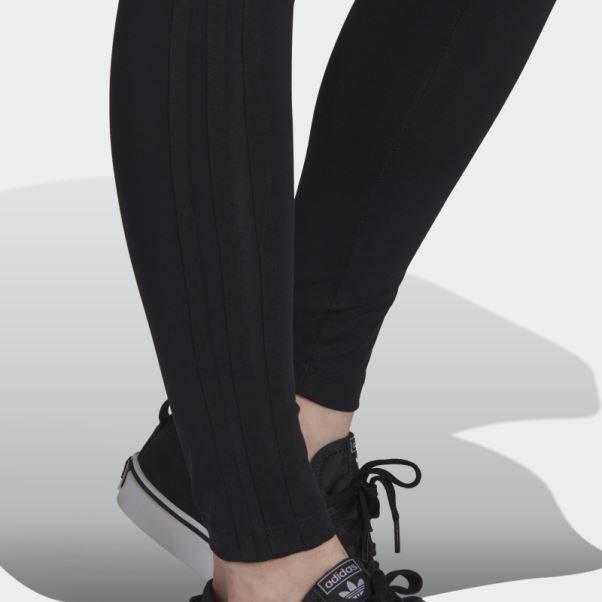 Collant Adicolor Classics 3 Bandes Ton Sur Ton Adidas Noir