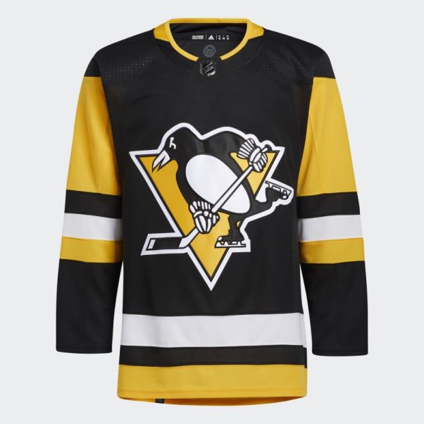 Maillot Adidas Pingouins Home Authentique Noir