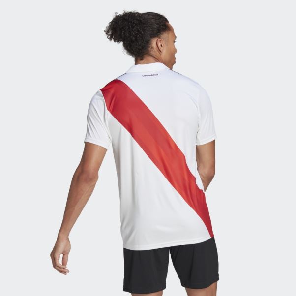 Maillot Domicile Adidas River Plate 22/23 Blanc