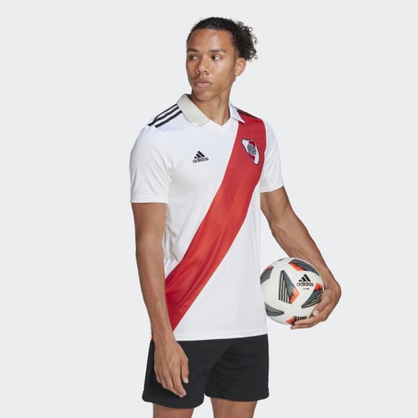 Maillot Domicile Adidas River Plate 22/23 Blanc