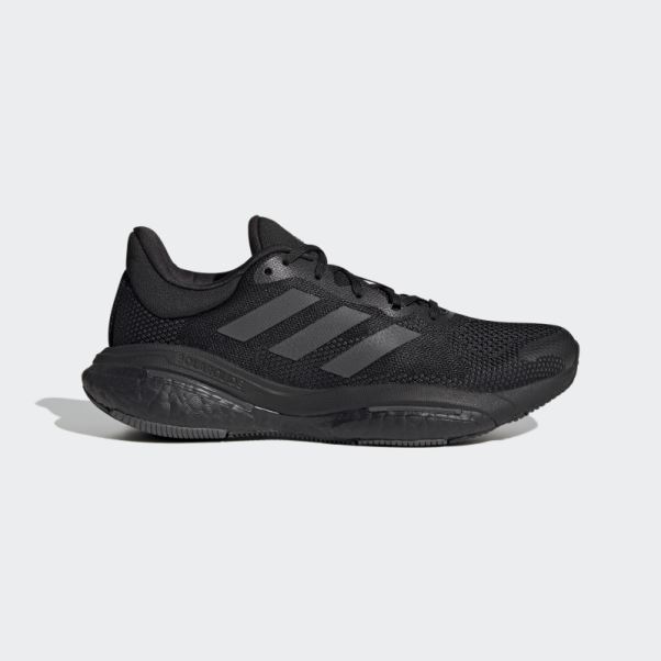 élégantes Chaussures De Course Adidas Solarglide 5 En Carbone