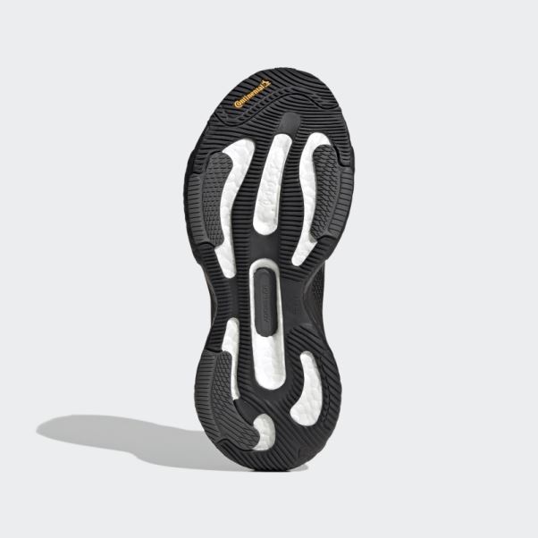 élégantes Chaussures De Course Adidas Solarglide 5 En Carbone