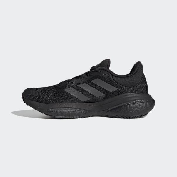 élégantes Chaussures De Course Adidas Solarglide 5 En Carbone