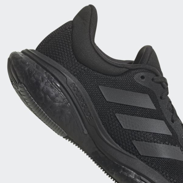 élégantes Chaussures De Course Adidas Solarglide 5 En Carbone