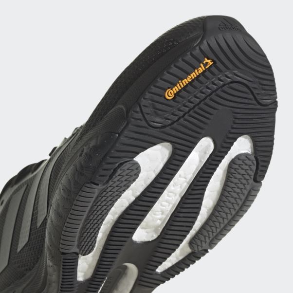 élégantes Chaussures De Course Adidas Solarglide 5 En Carbone