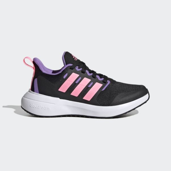 Mode Violet Adidas Fortarun 2.0 Cloudfoam Dentelle Chaussures