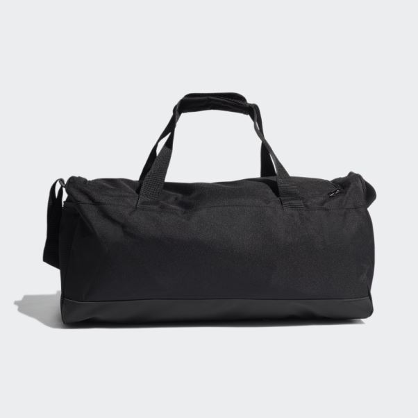 Sac Polochon Logo Adidas Essentials Moyen Noir