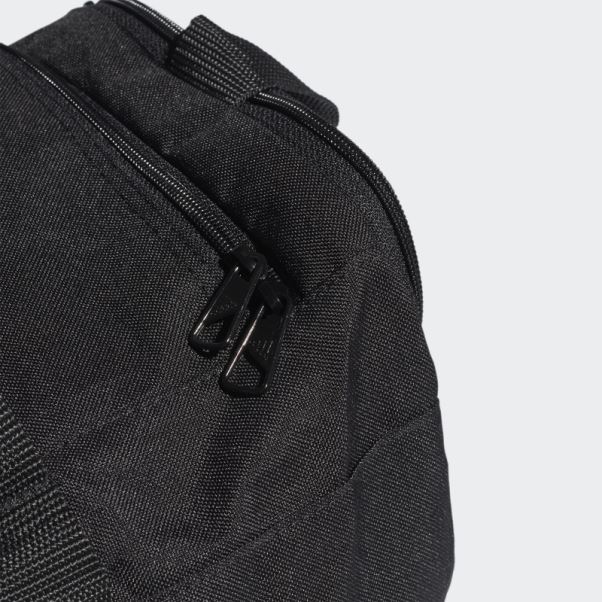 Sac Polochon Logo Adidas Essentials Moyen Noir