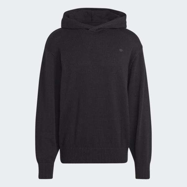 Sweat à Capuche En Maille Adidas Premium Essentials Noir