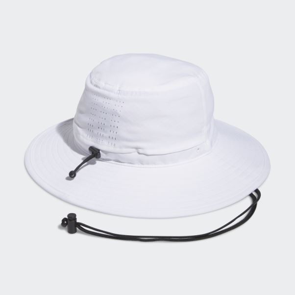 Chapeau Adidas Blanc à Larges Bords