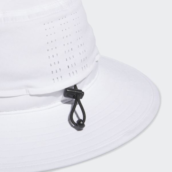 Chapeau Adidas Blanc à Larges Bords