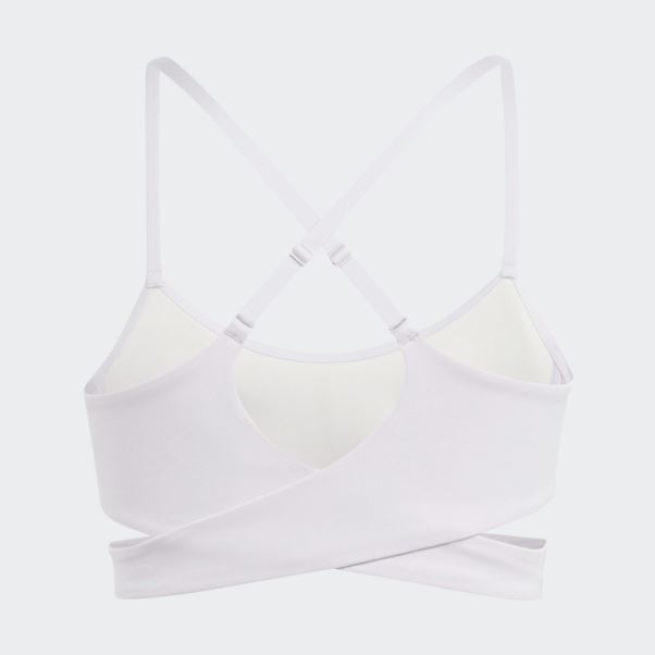 Soutien-gorge Long à Maintien Léger Yoga Studio Silver Dawn Adidas