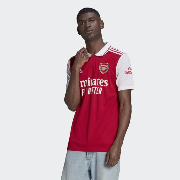 Maillot Domicile Scarlet Arsenal 22/23 Adidas