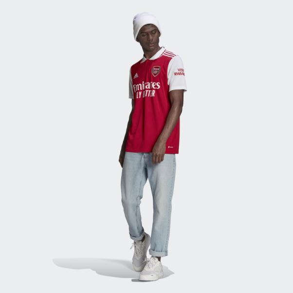 Maillot Domicile Scarlet Arsenal 22/23 Adidas