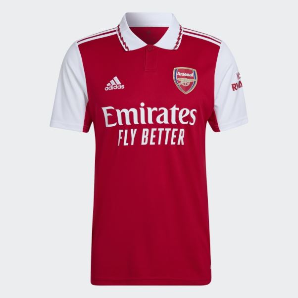 Maillot Domicile Scarlet Arsenal 22/23 Adidas