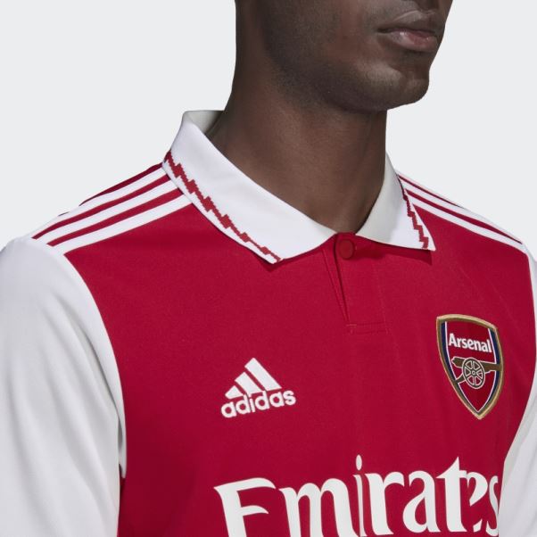 Maillot Domicile Scarlet Arsenal 22/23 Adidas