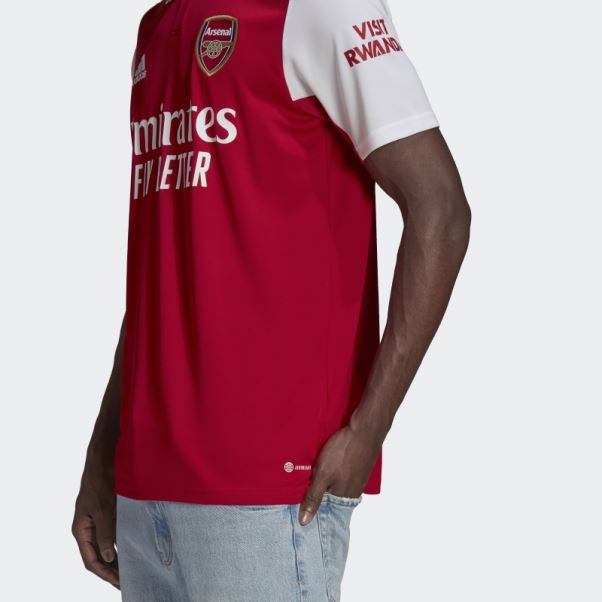 Maillot Domicile Scarlet Arsenal 22/23 Adidas