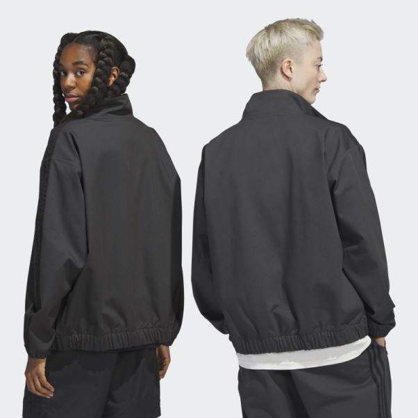 Veste De Survêtement Adidas Skateboarding Firebird En Carbone (non Genrée)