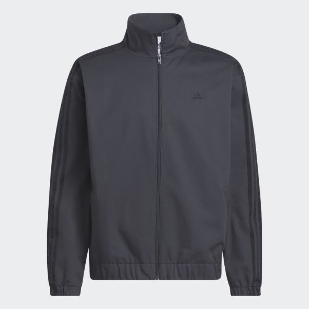 Veste De Survêtement Adidas Skateboarding Firebird En Carbone (non Genrée)