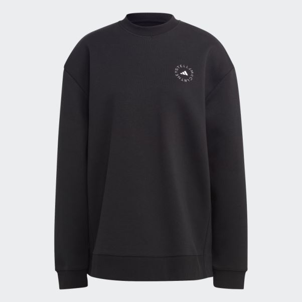 Adidas By Stella Mccartney Sweat Sportswear Noir Chaud