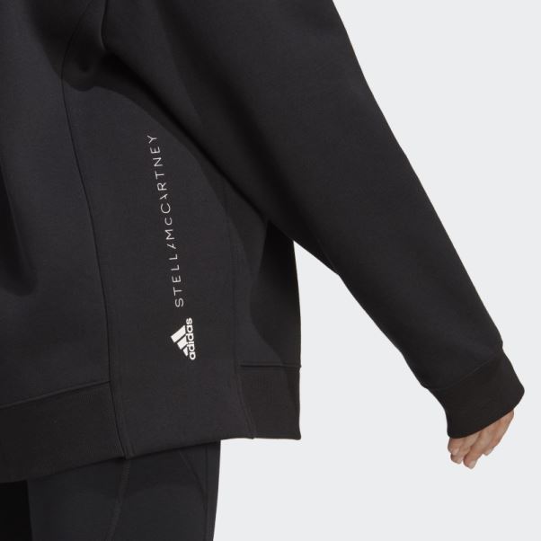 Adidas By Stella Mccartney Sweat Sportswear Noir Mode