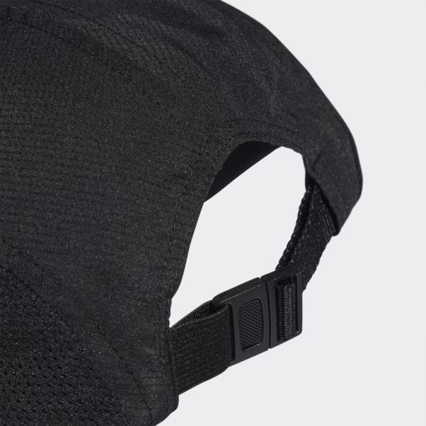 Casquette De Coureur Réfléchissante à Cinq Panneaux Aeroready Noir Adidas