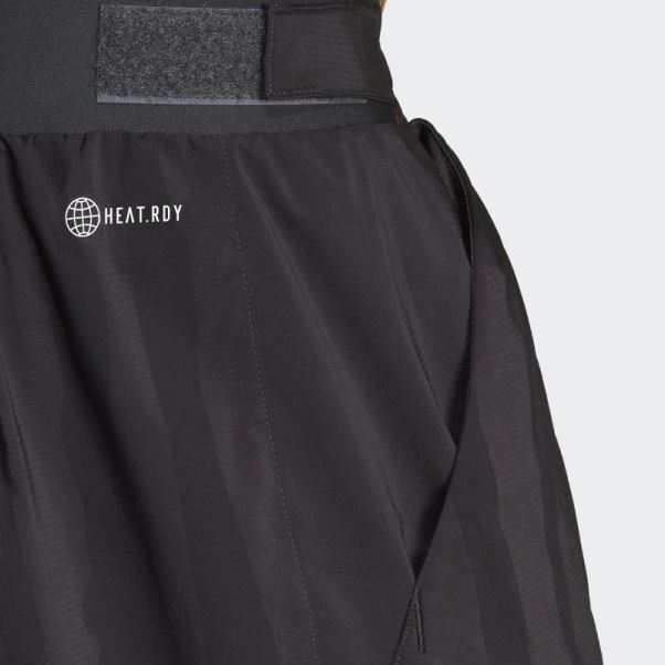 Short De Tennis Graphique New York En Carbone Adidas