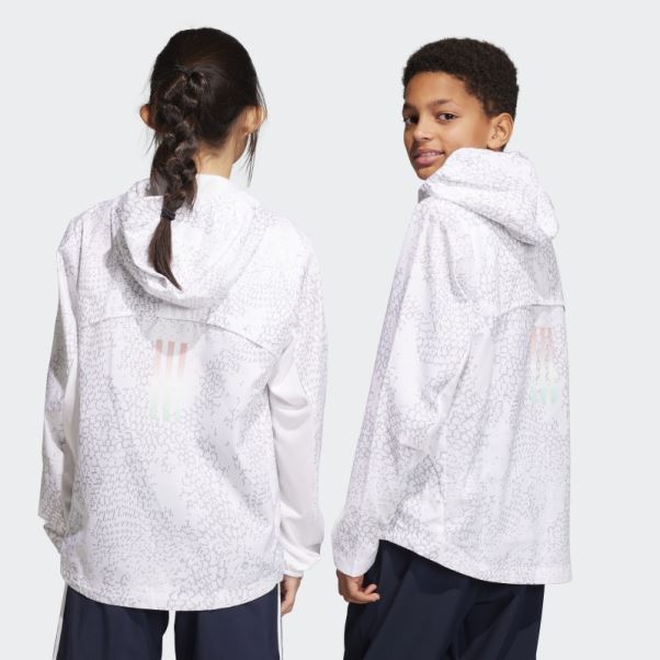 Veste Coupe-vent Adidas Wind.rdy Argent Chaud