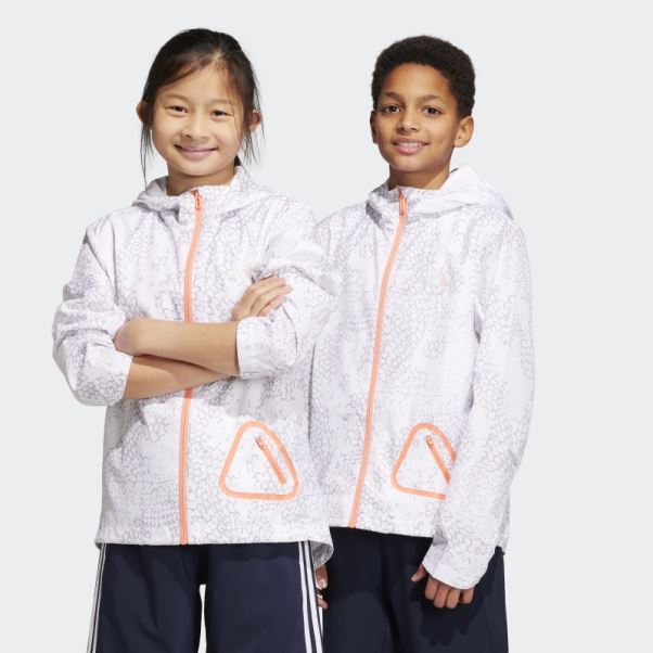 Veste Coupe-vent Adidas Wind.rdy Argentée élégante