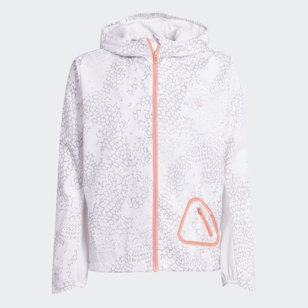 Veste Coupe-vent Adidas Wind.rdy Argentée élégante