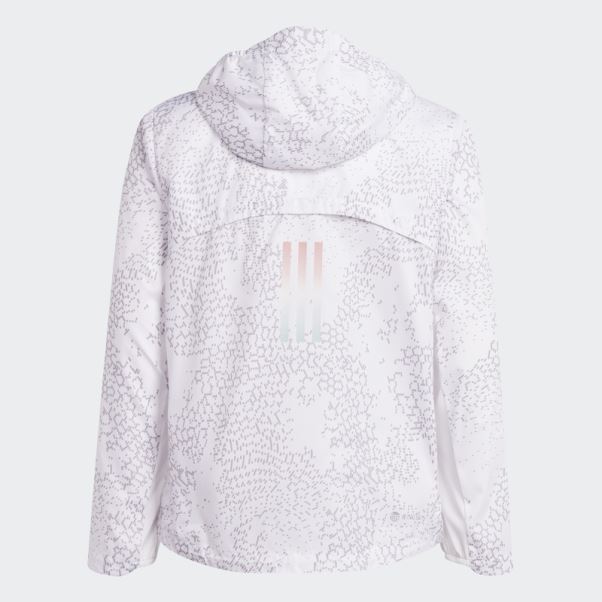 Veste Coupe-vent Adidas Wind.rdy Argentée élégante