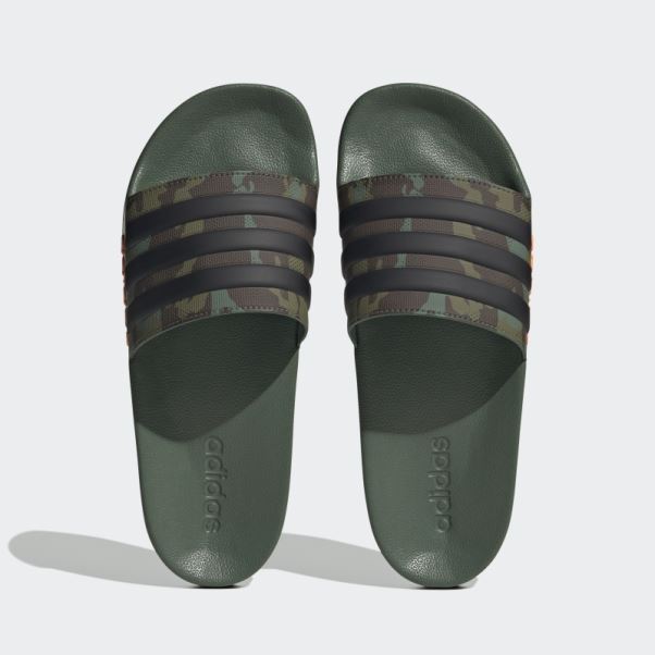 Adidas Adilette Toboggan De Douche Orange