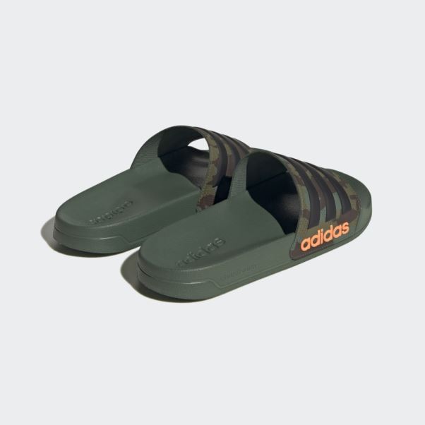 Adidas Adilette Toboggan De Douche Orange