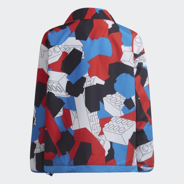 Coupe-vent Demi-zip Adidas X Classic Lego Blanc Chaud