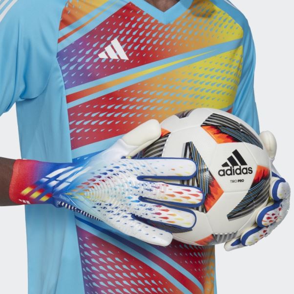 Gants De Gardien De But Adidas Prédateur Edge Pro Blanc