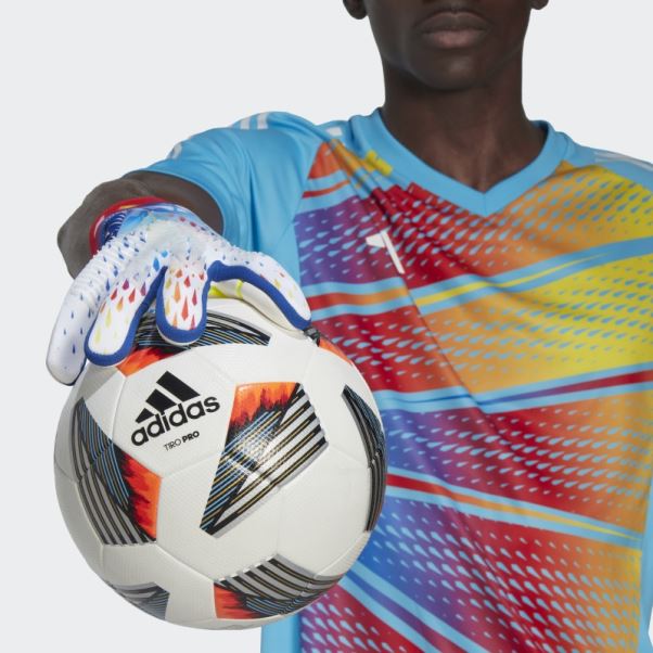 Gants De Gardien De But Adidas Prédateur Edge Pro Blanc